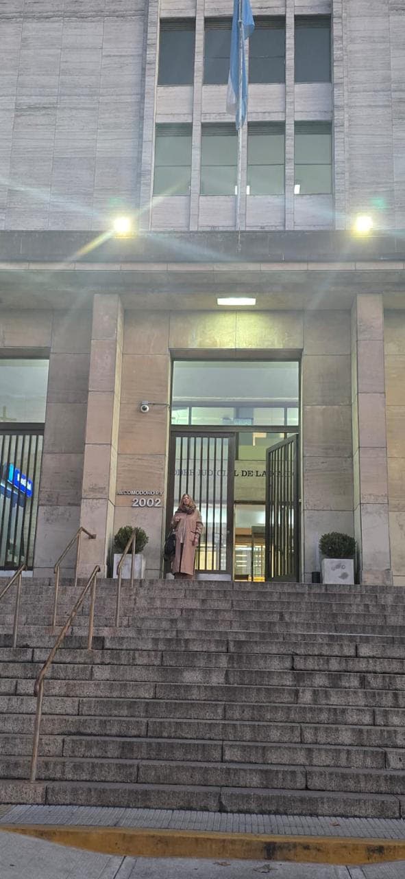 Dra. Mariana Salvador en los Juzgados Federales de Comodoro Py